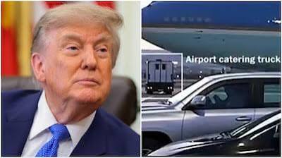 Trump Hiding in Catering Cart: What Happened During the Secret Turkey Flight?